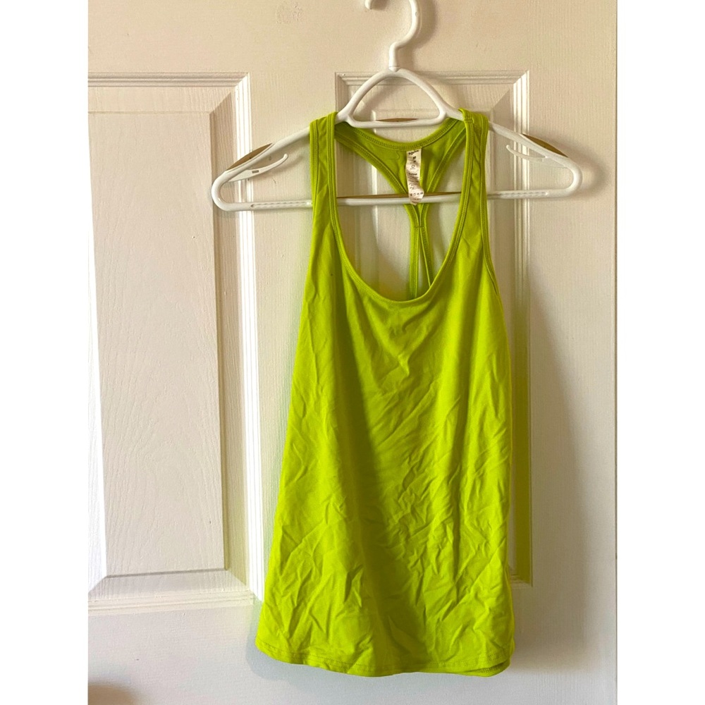 Tonic Lime green tank